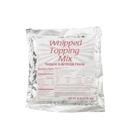 Chefs Companion Whipped Topping Mix 1lbs, PK12 PK12 54303